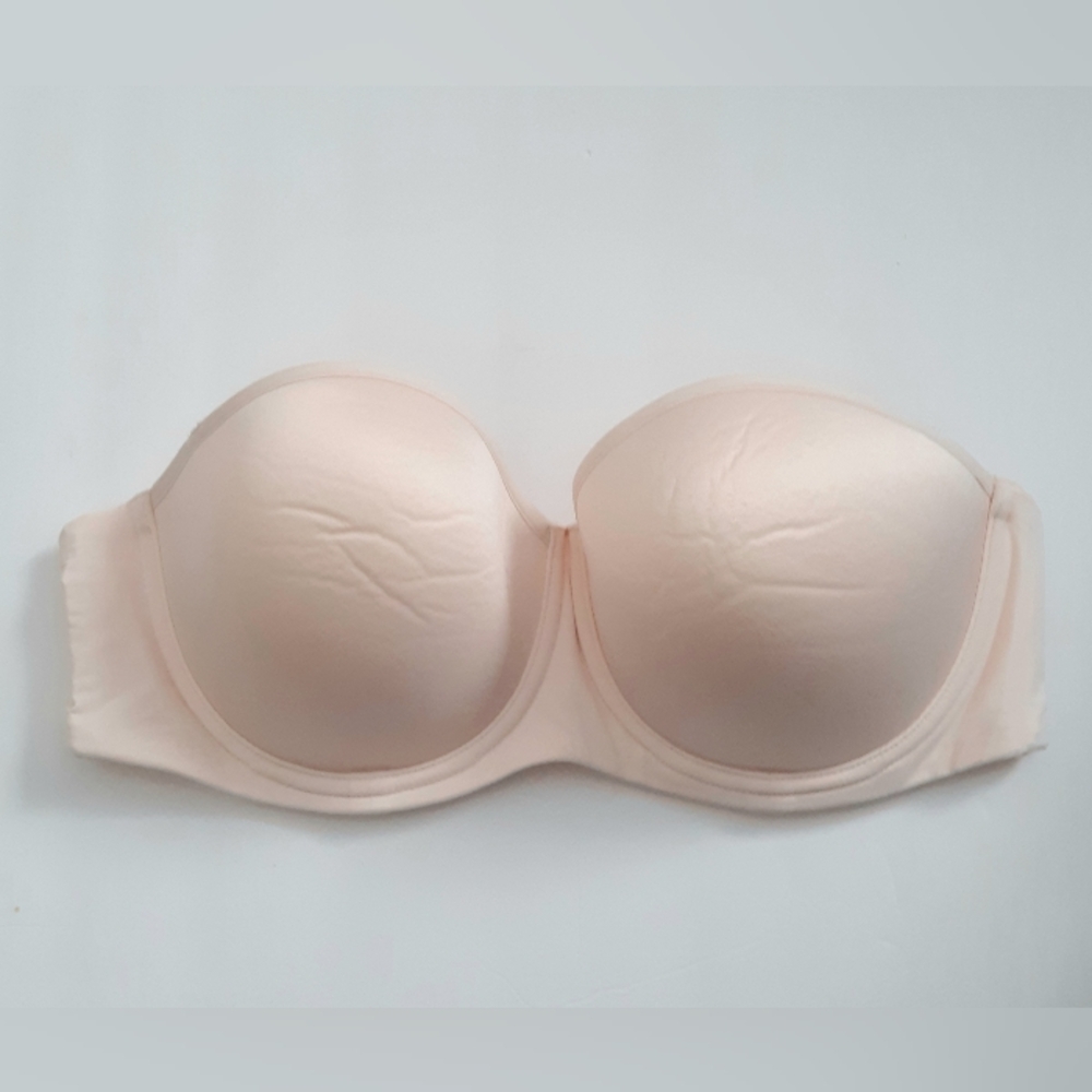 Strapless Cream Bra 38B